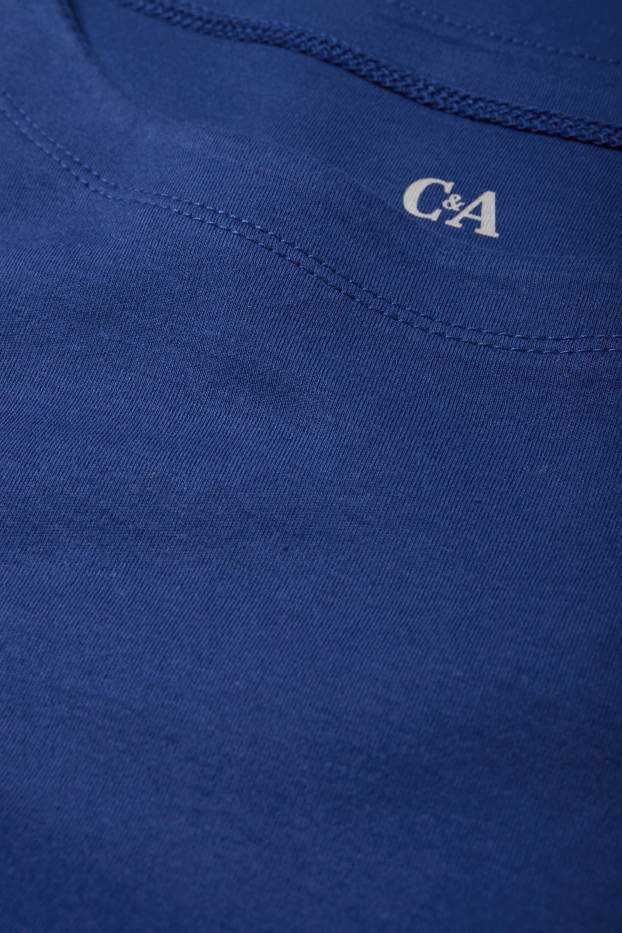 Femei - Tricou cu mânecă lungă - regular fit - albastru închis