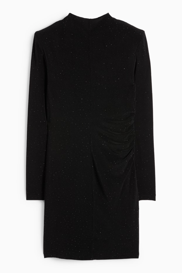 Femei - Rochie bodycon cu ștrasuri - negru