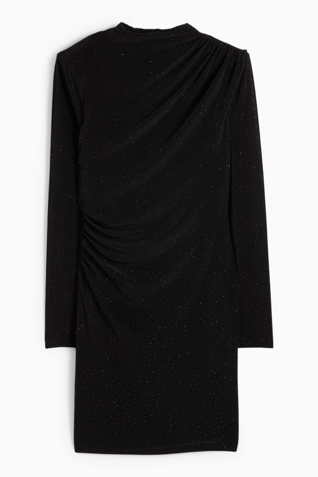 Femei - Rochie bodycon cu ștrasuri - negru