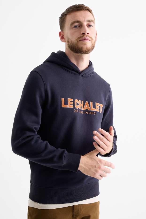 Herren - Hoodie - dunkelblau