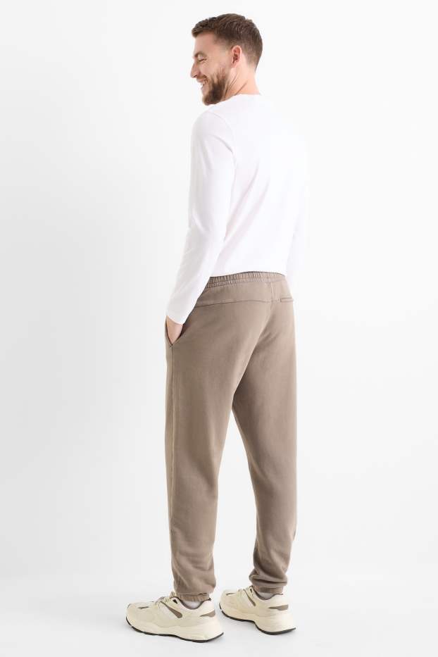 Bărbați - Pantaloni de trening - taupe
