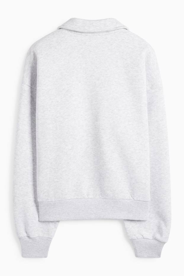 Donna - Felpa - grigio chiaro melange