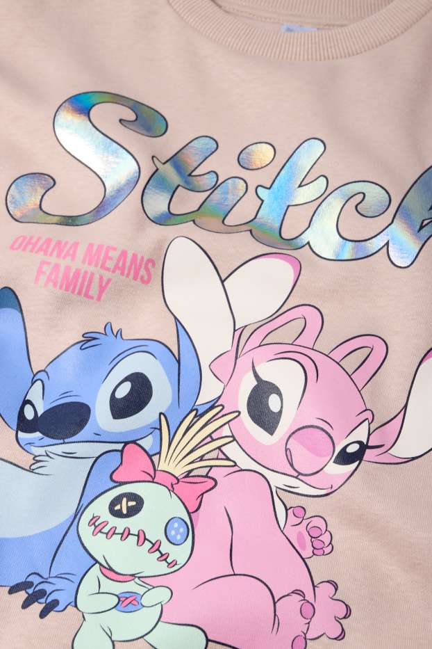 Children Girls - Lilo & Stitch - sweatshirt - beige