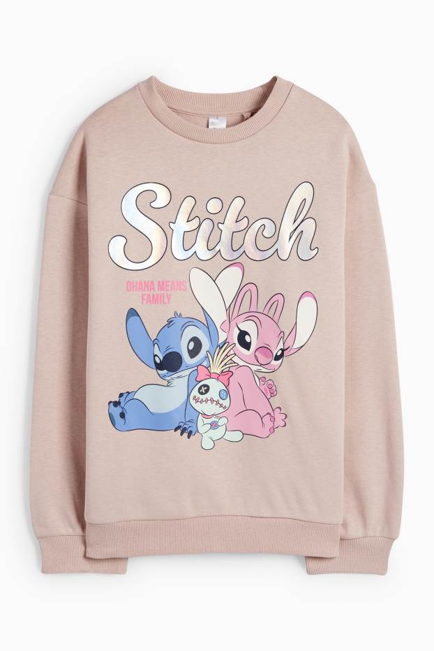 Children Girls - Lilo & Stitch - sweatshirt - beige