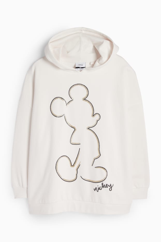 Femei - Hanorac - Mickey Mouse - alb