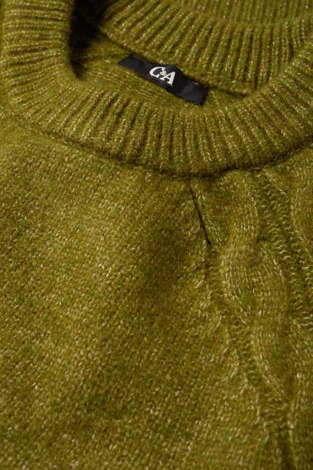 Femei - Pulover - verde închis
