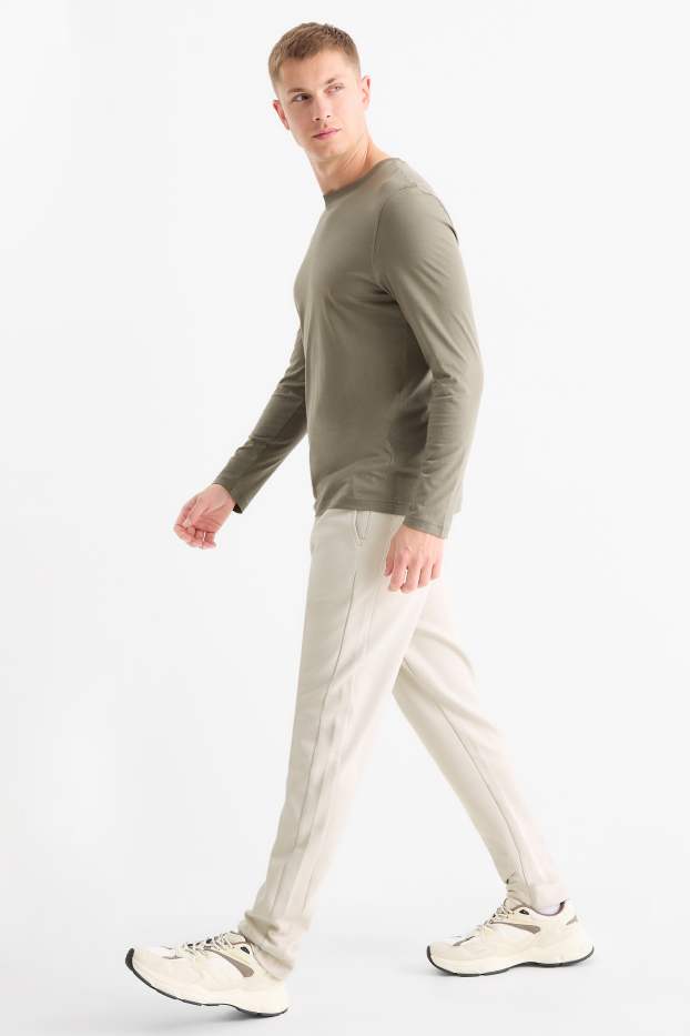 Bărbați - Pantaloni de trening - bej deschis