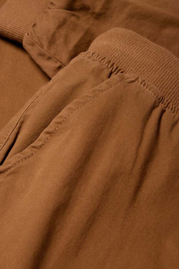 Copii - Băieți - Pantaloni cargo termoizolanți - maro