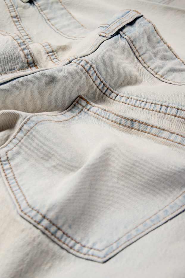 Femei - Wide leg jeans - talie joasă - denim-albastru deschis