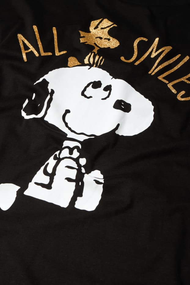 Femei - Tricou - regular fit - Peanuts - negru