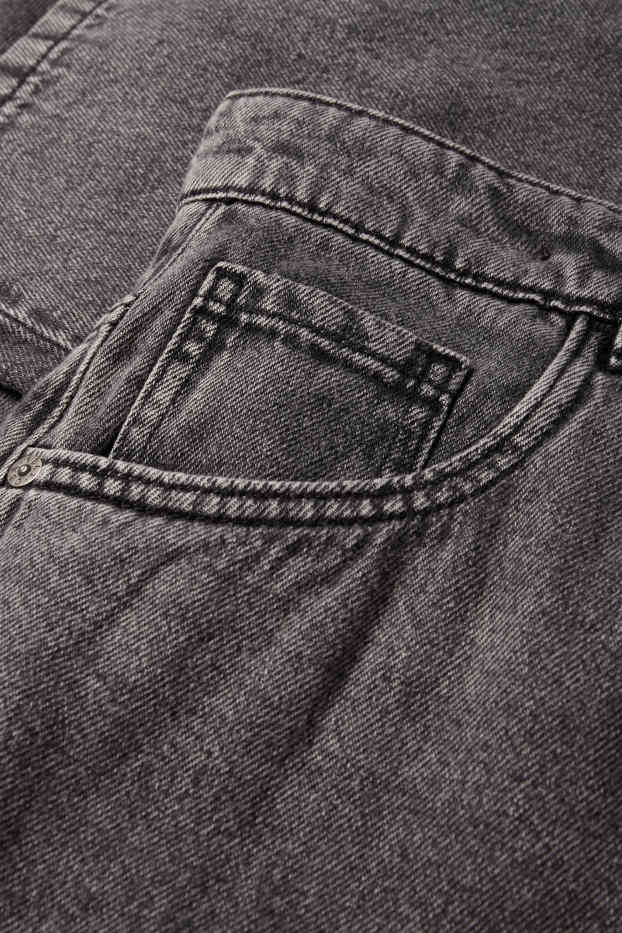 Copii - Băieți - Skater jeans - jeans termoizolanți - denim-gri