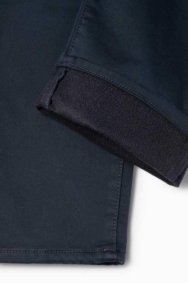 Copii - Băieți - Pantaloni termoizolanți - albastru închis