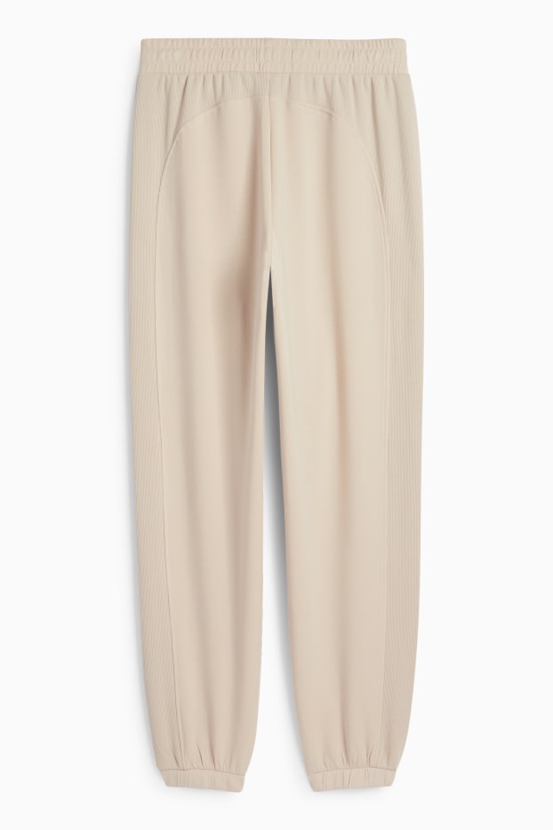 Femei - Pantaloni de sport - bej deschis