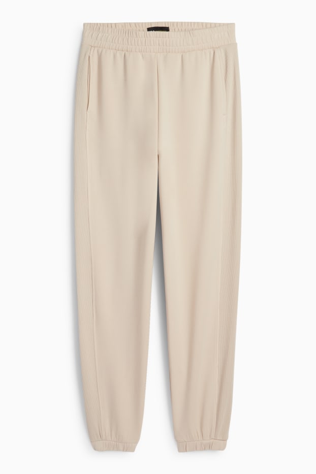 Femei - Pantaloni de sport - bej deschis