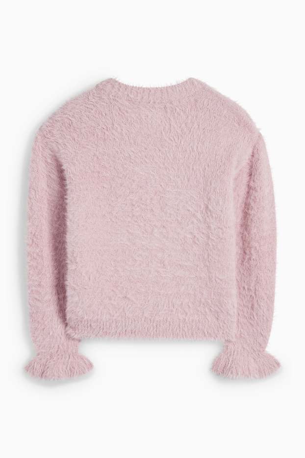 Copii - Fete - Frozen - pulover - violet deschis
