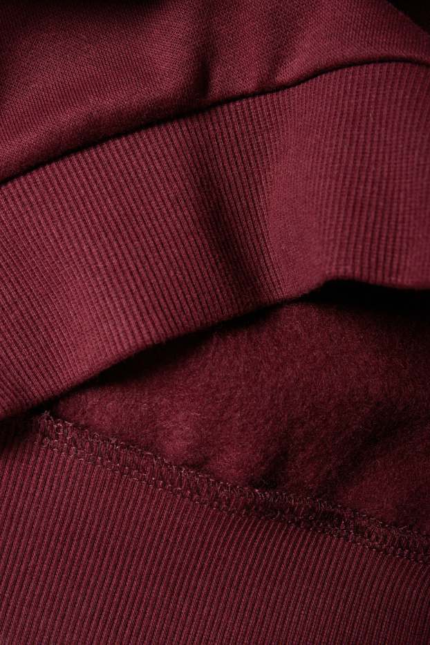 Copii - Băieți - Mașini - set - hanorac și pantaloni de trening - 2 piese - bordo
