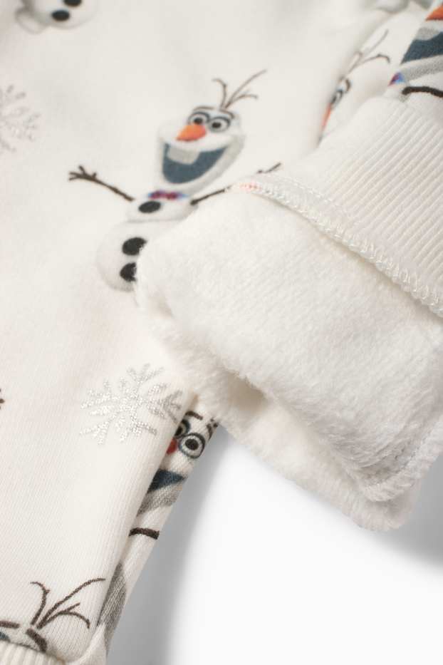Unisex - Frozen - pijama bebeluși - 2 piese - roșu