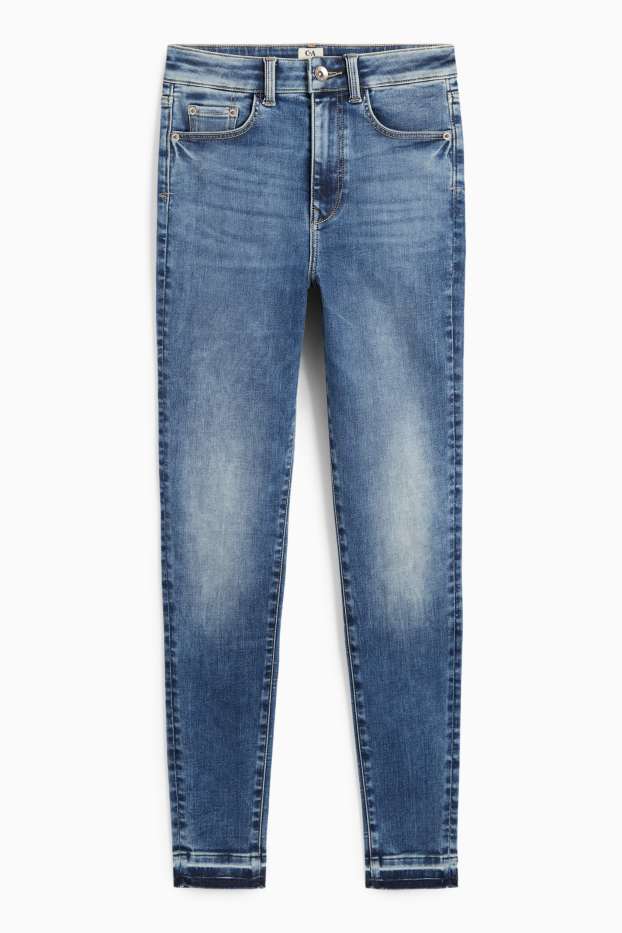 Femei - Skinny jeans - talie înaltă - fibră LYCRA® ADAPTIV - denim-albastru