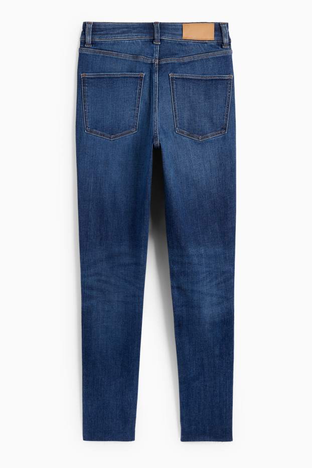 Femei - Skinny jeans - talie înaltă - fibră LYCRA® ADAPTIV - denim-albastru