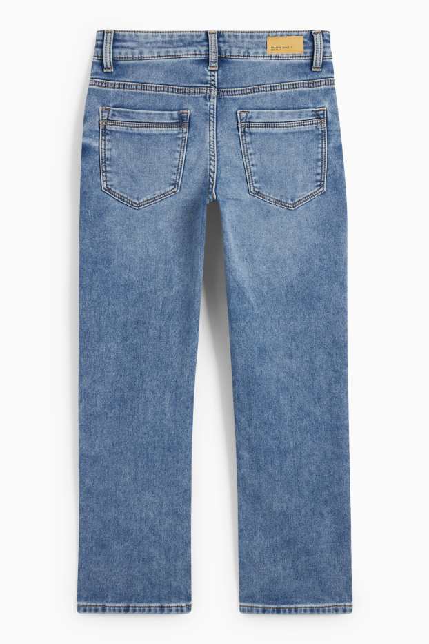 Copii - Băieți - Straight jeans - jeans termoizolanți - jog denim - LYCRA® - denim-albastru deschis