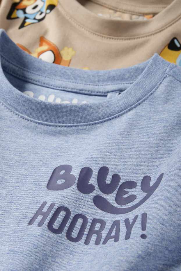 Copii - Băieți - Multipack 2 buc. - Bluey - pijama - 4 piese - albastru / bej