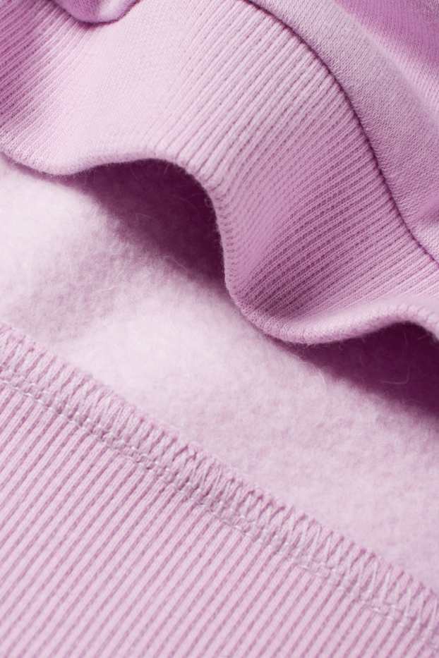 Copii - Fete - Casa de păpuși a lui Gabby - set - bluză de molton și colanți termoizolanți - violet deschis
