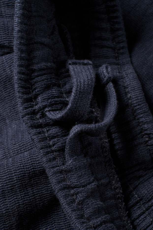Copii - Băieți - Pantaloni de trening - structurați - albastru închis