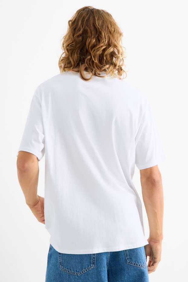 Bărbați - Tricou - relaxed fit - alb
