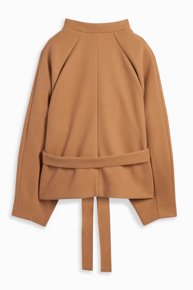 Damen - Jacke - hellbraun