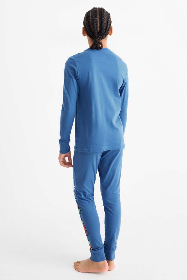 Copii - Băieți - Among Us - pijama - 2 piese - albastru