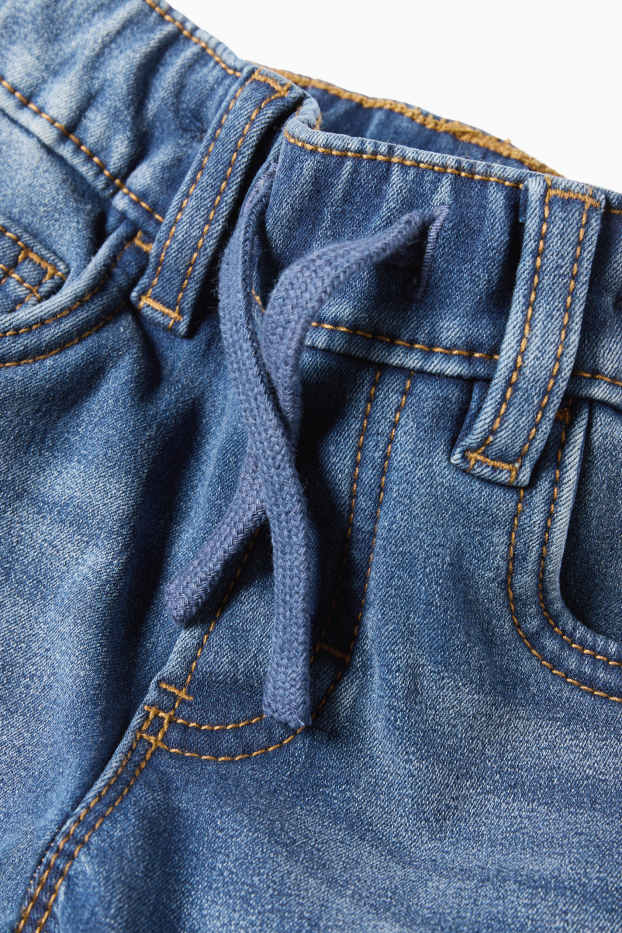 Copii - Băieți - Straight jeans - jeans termoizolanți - denim-albastru