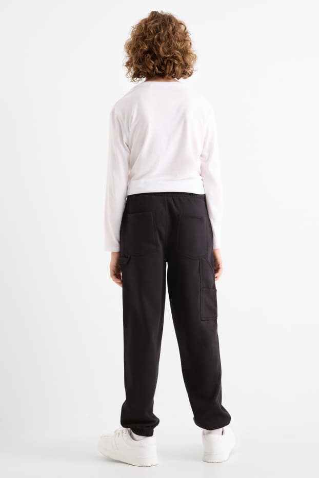Copii - Băieți - Multipack 2 perechi - pantaloni de trening - maro