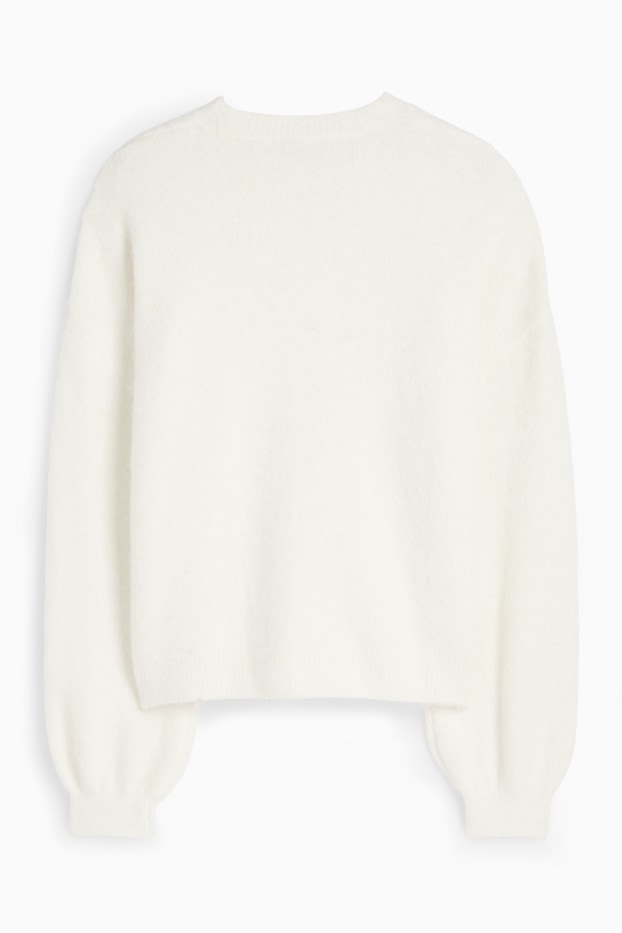 Damen - Pullover - weiss
