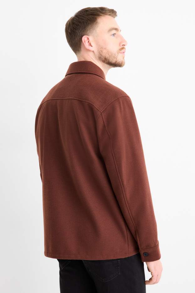 Herren - Hemd - Relaxed Fit - Kent - braun
