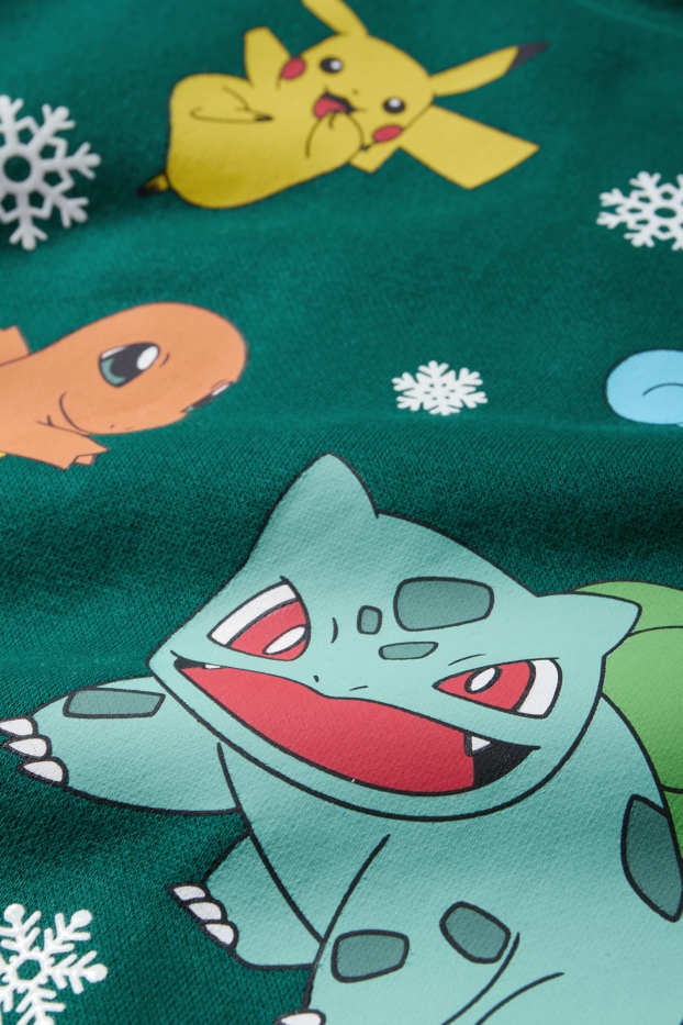 Copii - Băieți - Pokémon - hanorac - verde închis