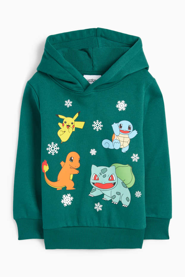Copii - Băieți - Pokémon - hanorac - verde închis