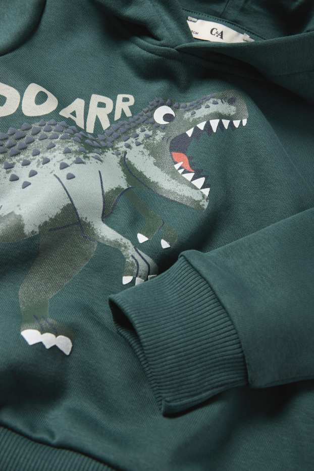 Copii - Băieți - Dinozaur - hanorac - verde închis
