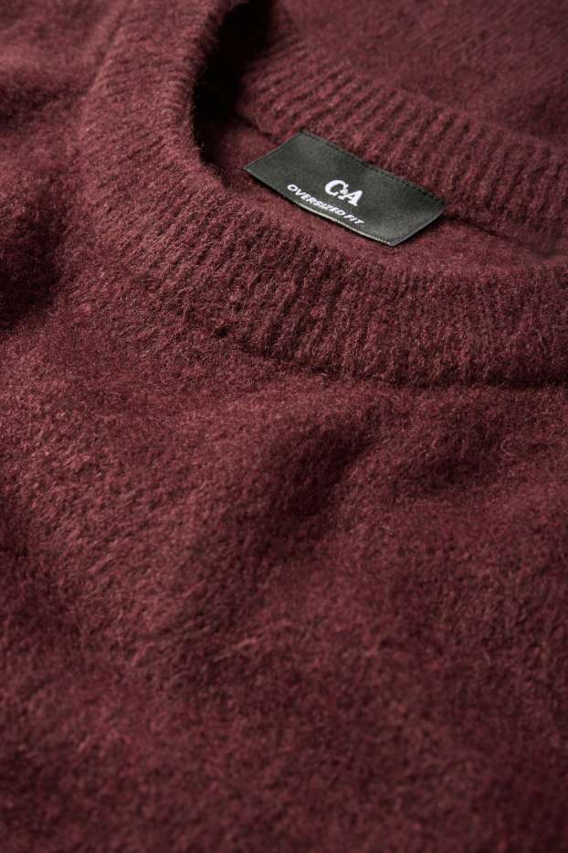 Femei - Pulover - bordo