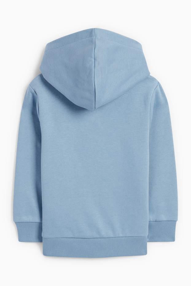 Kinderen: jongens - Mickey Mouse - hoodie - lichtblauw