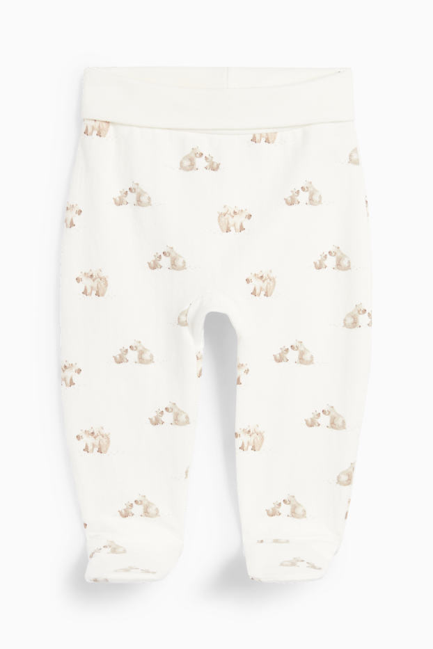 Unisex - Urs polar - compleu nou-născuți - 2 piese - bej