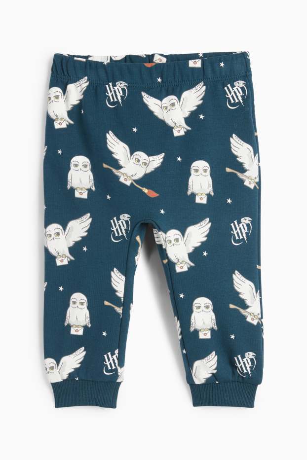 Unisex - Harry Potter - pijama bebeluși - 2 piese - albastru închis / alb