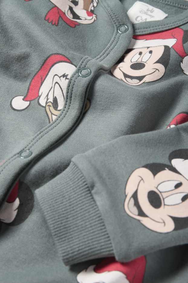 Unisex - Disney - pijama salopetă bebeluși - verde închis