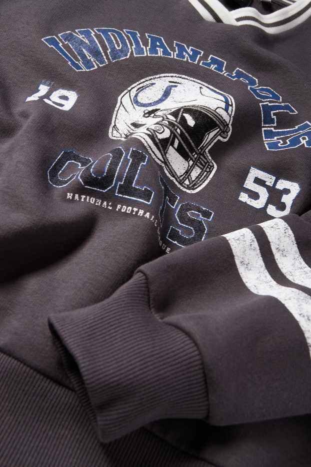 Copii - Băieți - NFL Indianapolis Colts - bluză de molton - gri închis