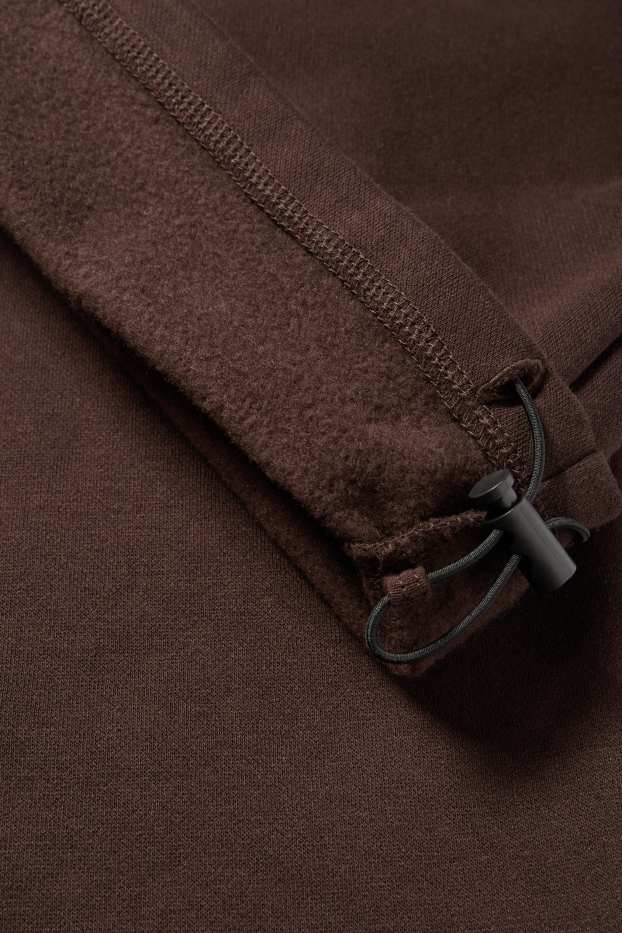 Bărbați - Pantaloni de trening - maro închis