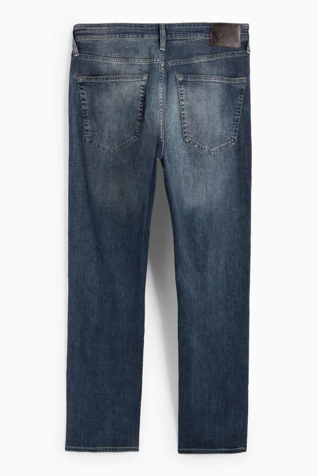 Bărbați - Straight jeans - LYCRA® - denim-albastru închis