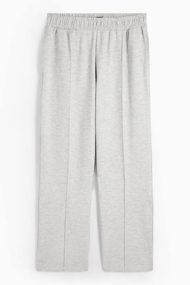 Bărbați - Pantaloni de trening - gri deschis melanj