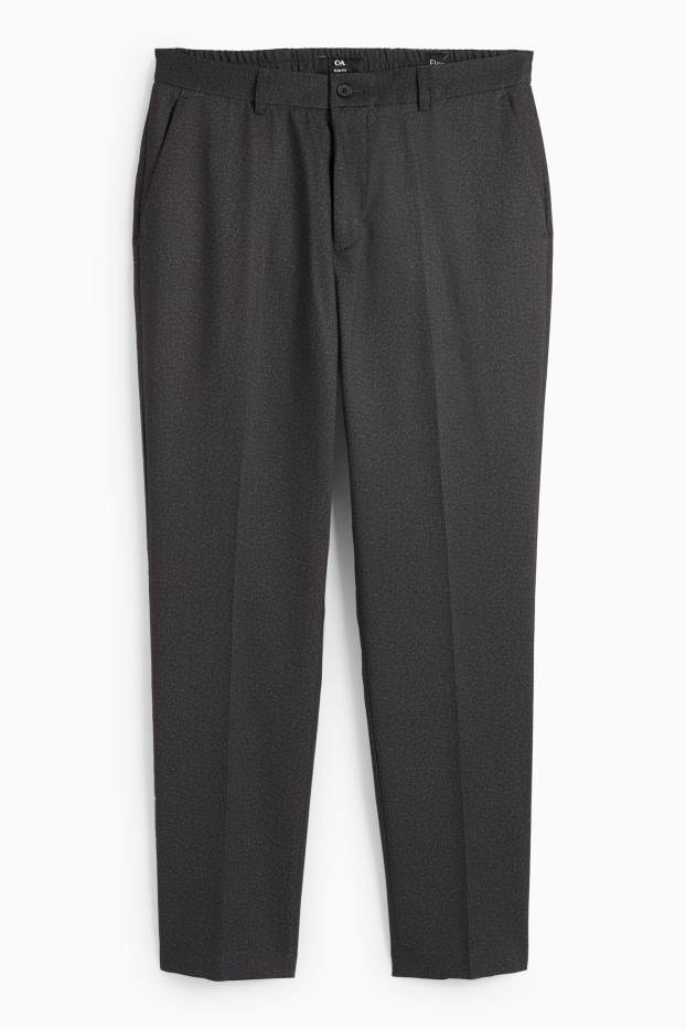 Bărbați - Pantaloni modulari - slim fit - Flex - gri închis
