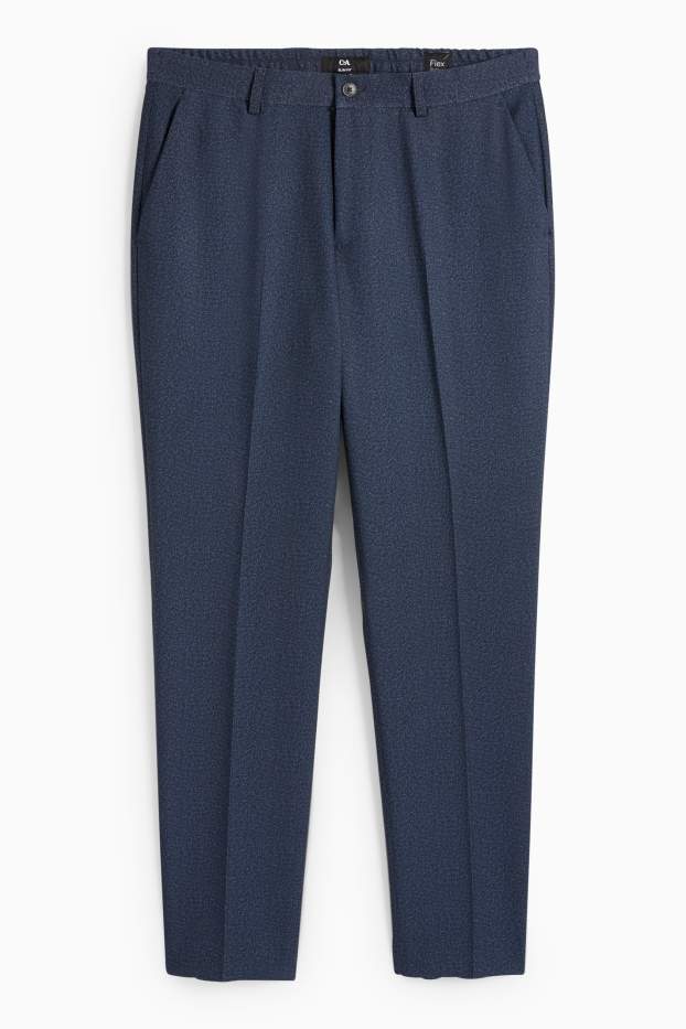 Bărbați - Pantaloni modulari - slim fit - Flex - albastru închis