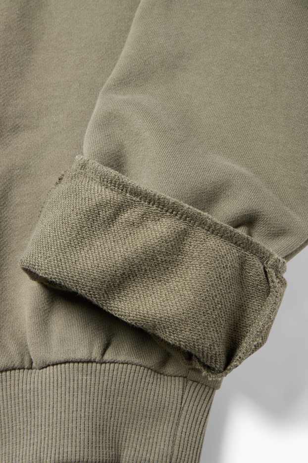 Bărbați - Pantaloni de trening cargo - kaki