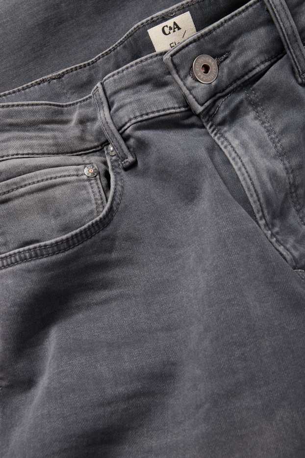 Bărbați - Slim jeans - Flex jog denim - denim-gri